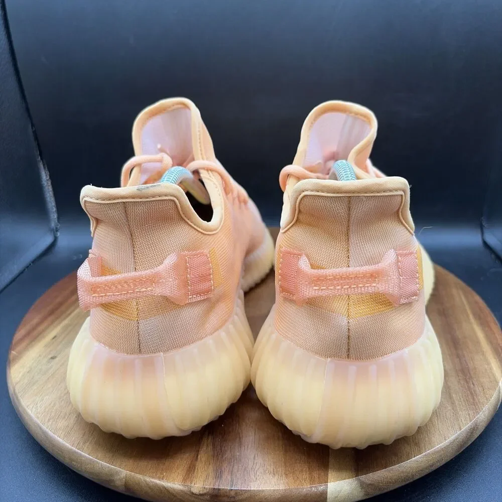 Adidas Yeezy Boost 350 V2 Mono Clay Mens Size 10.5 Shoes Orange Sneakers